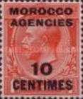 Great Britain Postage Stamps Overprinted & Surcharged — 10/1C/P, red