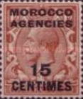 Great Britain Postage Stamps Overprinted & Surcharged — 15/1½C/P, reddish brown