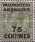 Great Britain Postage Stamps Overprinted & Surcharged — 75/9C/P, olive