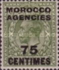 Great Britain Postage Stamps Overprinted & Surcharged — 75/9C/P, greenish olive