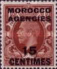 Great Britain Postage Stamps Overprinted & Surcharged — 15/1½C/P, reddish brown