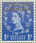 Great Britain Postage Stamps Overprinted "MOROCCO AGENCIES" — 1P, violet ultramarine