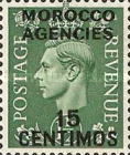 Great Britain Postage Stamps Overprinted & Surcharged — 15/1½C/P, yellowish green