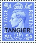 King George VI - Great Britain Postage Stamps Overprinted "TANGIER" — 2½P, ultramarine