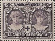 Not Issued Spanish Stamps Overprinted "CABO-JUBY" — 15C, violet