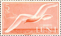 Flora & Fauna — 5C, reddish brown, Larus melanocephalus