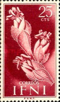 Flora & Fauna — 25C, purple red, Traganum sp.