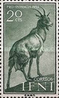 Child Welfare - Domestic Animals — 20C, bluish green