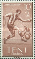 Stamp Day - Sports — 10+5 C, reddish brown