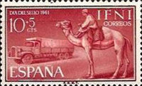 Stamp Day - Transport — 10+5 C, brownish red, Camelus dromedarius