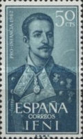 Child Welfare — 50C, dark bluish green, Cesáreo Fernández Duro