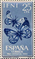 Butterflies — 25C, blue, Anthocharis cardaminus