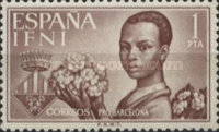 Charity Stamps — 1Pts, purple brown
