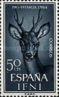 Child Welfare — 50C, bluish grey, Capreolus capreolus