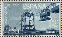 The 25th Anniversary of the End of Spanish Civil War — 1.50Pts, dark blue