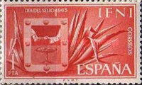 Stamp Day — 1Pts, orange red