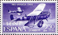 Child Welfare - Planes — 2.50Pts, bluish violet