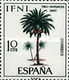 Child Welfare - Local Flora — 10C, dark green/reddish brown, Cocos nucifera
