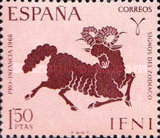 Child Welfare - Signs of the Zodiac — 1.50Pts, rose/carmine brown
