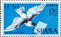 Stamp Day — 1.50Pts, blue/purple violet