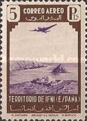 Airmail - Landscapes — 5Pts, brown/violet
