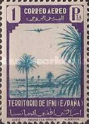 Airmail - Landscapes — 1Pts, violet/bluish green