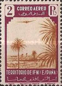 Airmail - Landscapes — 2Pts, purple rose/yellowish brown