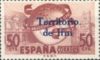 The 75th Anniversary of Universal Postal Union — 50C, reddish brown