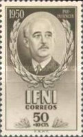 Child Welfare - Francisco Franco y Bahamonde, 1892-195 — 50+10 C, blackish brown