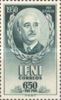 Child Welfare - Francisco Franco y Bahamonde, 1892-195 — 6.50+1.65 Pts, dark green