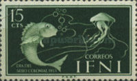 Stamp Day - Fish — 15C, dark green