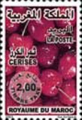 Fruits — 2.00(Dh), multicoloured