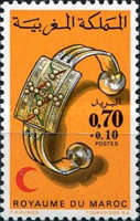 Red Crescent - Moroccan Jewellery — 0.70+0.10 (Dh), multicoloured