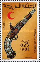 Red Crescent - Moroccan Firearms — 0.25+0.05 (Dh), multicoloured