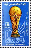 Football World Cup - West Germany — 1.00(Dh), multicoloured