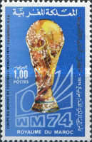 Football World Cup - West Germany - With Gold Inscription — 1.00(Dh), multicoloured