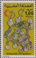 Red Crescent - Moroccan Jewellery — 1.00(Dh), multicoloured