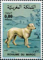 Dogs — 0.80(Dh), multicoloured, Canis familiaris