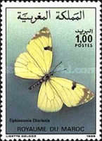 Butterflies — 1.00(Dh), multicoloured, Elphinstonia charlonia