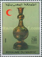 Red Crescent - Moroccan Copperware — 2.00(Dh), multicoloured