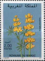 Flowers — 2.00(Dh), multicoloured, Lupinus luteus