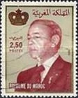 King Hassan II — 2.50(Dh), multicoloured