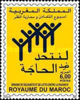 Solidarity Week — 6.00(Dh), reddish yellow/blackish blue