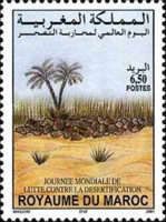 World Day to Combat Desertification — 6.50(Dh), multicoloured