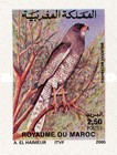 Birds - Self-Adhesive — 2.50(Dh), multicoloured, Melierax metabates