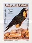 Birds - Self-Adhesive — 2.50(Dh), multicoloured, Falco eleonorae