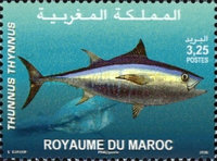 Marine Fauna — 3.25(Dh), multicoloured, Thunnus thynnus