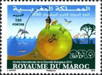 International Year of Biodiversity — 7.80(Dh), multicoloured