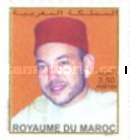 King Muhammed VI - Self Adhesive — 3.50(Dh), multicoloured