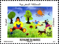 Moroccan Creativity - Children's Drawings — 3.50(Dh), multicoloured